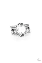 Load image into Gallery viewer, Shine Bright Like A Diamond - White Ring - Paparazzi Accessories - All That Sparkles XOXO