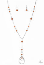Load image into Gallery viewer, Sandstone Savannahs - Brown Stone Necklace - Paparazzi Accessories - All That Sparkles XOXO