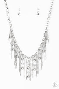 Ever Rebellious - Gold and Black Metallic Bead and Chain Necklace - Paparazzi Accessories