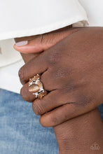 Load image into Gallery viewer, Modern Moonwalk - Brown Moonstone Ring - Paparazzi Accessories - All That Sparkles XOXO
