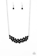Load image into Gallery viewer, Special Treatment - Black Rhinestone Necklace - Paparazzi Accessories - All That Sparkles XOXO