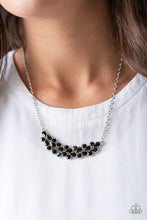 Load image into Gallery viewer, Special Treatment - Black Rhinestone Necklace - Paparazzi Accessories - All That Sparkles XOXO