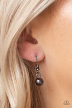 Load image into Gallery viewer, Malibu Movement - Black - Gunmetal Bead Necklace - Paparazzi Accessories