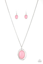 Load image into Gallery viewer, Harbor Harmony - Pink Bead Long Necklace - Paparazzi Accessories - All That Sparkles XOXO