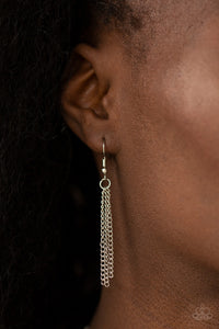 Way To Make An Entrance - Red Teardrop Rhinestone Necklace - Paparazzi Accessories - All That Sparkles XOXO