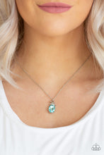 Load image into Gallery viewer, Diamonds For Days - Blue Rhinestone Necklace - Paparazzi Accessories