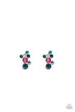 Load image into Gallery viewer, Treasure Treat - Multi Color Rhinestone Post Earrings - Paparazzi Accessories