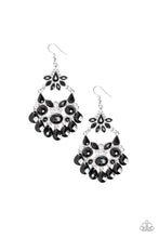 Load image into Gallery viewer, Garden Dream - Black Beaded Earrings - Paparazzi Accessories - All That Sparkles XOXO