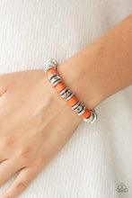 Load image into Gallery viewer, Sonoran Stonehenge - Orange Stone Bead Bracelet - Paparazzi Accessories - All That Sparkles XOXO