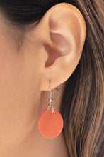 Load image into Gallery viewer, A Top-SHELLer - Orange / Coral Shell-Like Pendant Necklace - Paparazzi Accessories