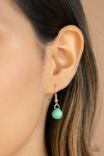 Load image into Gallery viewer, Bubbly Brilliance - Green, Silver, and Cloudy Bead Necklace - Paparazzi Accessories