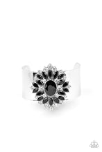 Load image into Gallery viewer, The Fashionmonger - Black Rhinestone Cuff Bracelet - Paparazzi Accessories