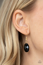 Load image into Gallery viewer, Max Volume - Black Bead and Gold Tiered Necklace - Paparazzi Accessories