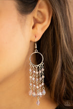Load image into Gallery viewer, Dazzling Delicious - Pink Iridescent Bead Earrings - Paparazzi Accessories