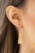 Load image into Gallery viewer, Happily Ever AFTERSHOCK - Gold Hammered Detail Necklace - Paparazzi Accessories