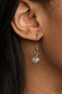 Unlock Your Sparkle - Blue Gem and Charm Necklace - Paparazzi Accessories