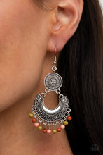 Load image into Gallery viewer, Yes I CANCUN - Multi Color Decorative Earrings - Paparazzi Accessories