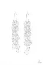 Load image into Gallery viewer, Long Live The Rebels - Silver Ring Hoop Earrings - Paparazzi Accessories
