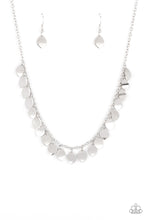 Load image into Gallery viewer, Dainty DISCovery - Silver Disc Choker Necklace - Paparazzi Accessories