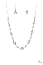 Load image into Gallery viewer, Inner Illumination - Purple Moonstone Necklace - Paparazzi Accessories