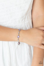 Load image into Gallery viewer, Use Your ILLUMINATION - Purple Moonstone Clasp Bracelet - Paparazzi Accessories