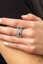 Load image into Gallery viewer, Forever Flawless - Blue Rhinestone Ring - Paparazzi Accessories