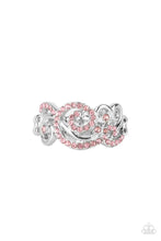 Load image into Gallery viewer, Melodic Motion - Pink Rhinestone Ring - Paparazzi Accessories