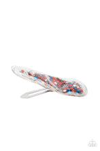 Load image into Gallery viewer, Oh, My Stars and Stripes - Multi Red, White, and Blue Star Hair Clip - Paparazzi Accessories
