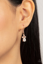 Load image into Gallery viewer, Flawlessly Famous - Multi Iridescent and Rose Gold Necklace - Paparazzi Accessories