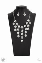 Load image into Gallery viewer, Spotlight Stunner - Cascading White Rhinestone Necklace - Paparazzi Accessories